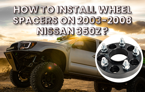 How To Install Wheel Spacers On 2003-2008 Nissan 350z ?