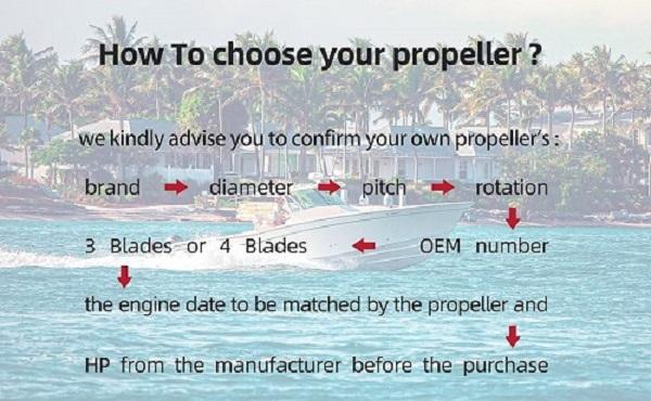 choosing a boat propeller