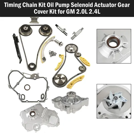 Best 20112017 Chevy Equinox GMC Terrain Timing Chain Kit With Oil Water Pump 2.4L Hexautoparts