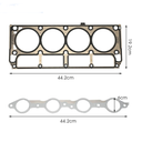 LS9 Head Gaskets For LS1 LS6 LQ4 LQ9 4.8L 5.3L 5.7L 6.0L For 1999-2011 Chevy Silverado GMC Sierra Replace 12612350 12558178 12622033 12637683