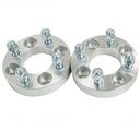 1 inch 4x4 EZGO Club Car Golf Cart Wheel Spacers With 1/2"x20 Thread Pitch 4pcs