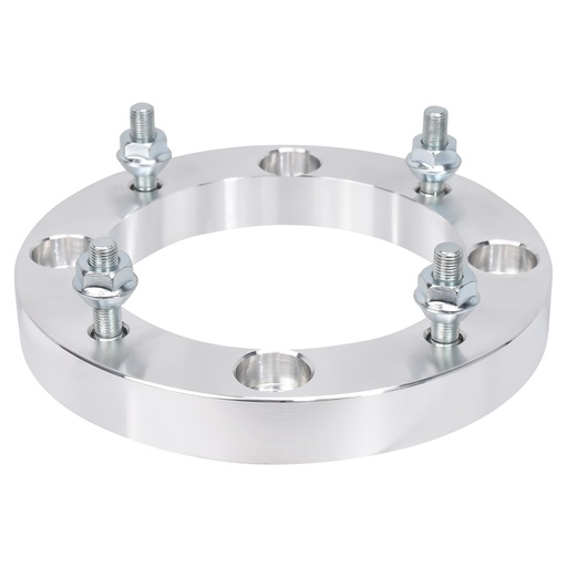 1 inch 4x156 ATV Wheel Spacers 131mm Hub Bore 3/8"-24 Studs For Polaris Ranger Sportsman RZR 2pcs