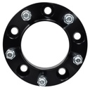 5x150 Wheel Spacers 1.25 inch Hubcentric 110mm Hub Bore M14x1.5 Studs For Toyota Tundra Sequoia Lexus LX470 Black 4pcs