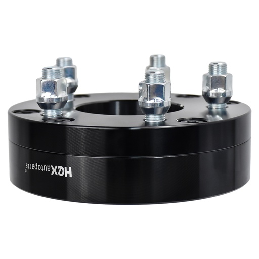 6x5.5 to 5x5 Wheel Adapters 2 inch Fit 5 Lug Wheels to 6 Lug Chevy GMC Truck 108mm Hub Bore 12x1.5 Thread Pitch 4pcs