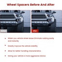 5x114.3 Wheel Spacers 20mm Hubcentric 5x4.5 67.1mm Hub Bore M12x1.5 Studs For Hyundai Mazda Toyota 4pcs