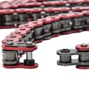 525 O Ring Chain 114 links For 2006-2012 Suzuki GSXR 600 Red