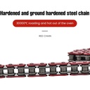 Red 530 O Ring Chain 116 Links For 2006-2008 Yamaha R1 YZF