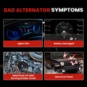 2008-2012 Honda Accord Alternator V6 3.5L 11392