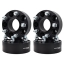 5x114.3 Wheel Spacers 5x4.5 Hubcentric 2 inch 71.5mm Hub Bore 1/2"x20 Studs For Jeep Wrangler Liberty YJ TJ KJ XJ Black 4pcs