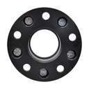 5x127 Wheel Spacers 5x5 Hubcentric 1.5 inch 71.5mm Hub Bore 1/2"x20 Studs For Jeep Commander Wrangler Grand Cherokee Black 4pcs