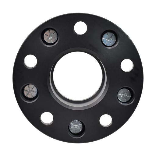 5x127 Wheel Spacers 5x5 Hubcentric 1.5 inch 71.5mm Hub Bore 1/2"x20 Studs For Jeep Commander Wrangler Grand Cherokee Black 4pcs