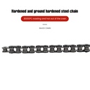 Black 520 Chain 114 Links For 1981-2008 Honda CR250R