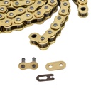 Gold 520 Chain 80 Links For 1986 1987 1988 Honda Trx200sx Fourtrax