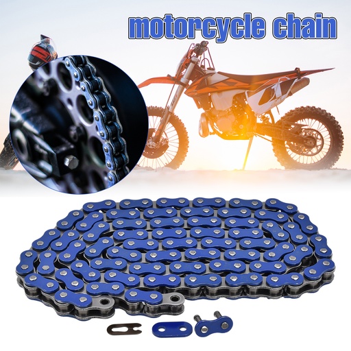 Blue 520 Chain 114 Links For 1981-2008 Honda CR250R