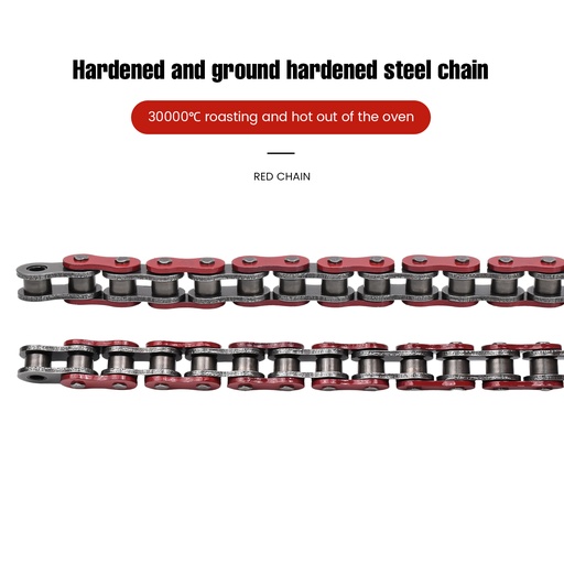 Red 520 Chain 114 Links For 1981-2008 Honda CR250R