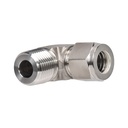 Stainless Steel Elbow Connector 1/2" Tube x 1/2" Male NPT SS-810-2-8