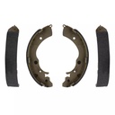 1997-2001 Honda CRV Front Rear Drilled Slotted Brake Rotors Ceramic Brake Pads Rear Brake Drum Shoes