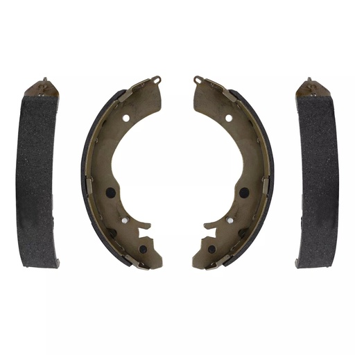 1997-2001 Honda CRV Front Rear Drilled Slotted Brake Rotors Ceramic Brake Pads Rear Brake Drum Shoes