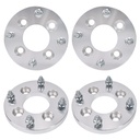 4x110 to 4x137 Wheel Adapters 3/4" Thickness 74mm Centerbore 10x1.25 Studs For Honda Foreman Yamaha 4pcs