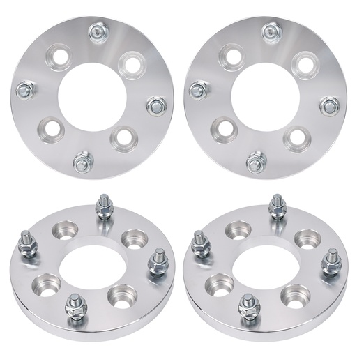 4x110 to 4x137 Wheel Adapters 3/4" Thickness 74mm Centerbore 10x1.25 Studs For Honda Foreman Yamaha 4pcs