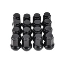 Black 3/8-24 Tapered Lug Nuts For Polaris Ranger 700 RZR 900XP 800 570 16pcs