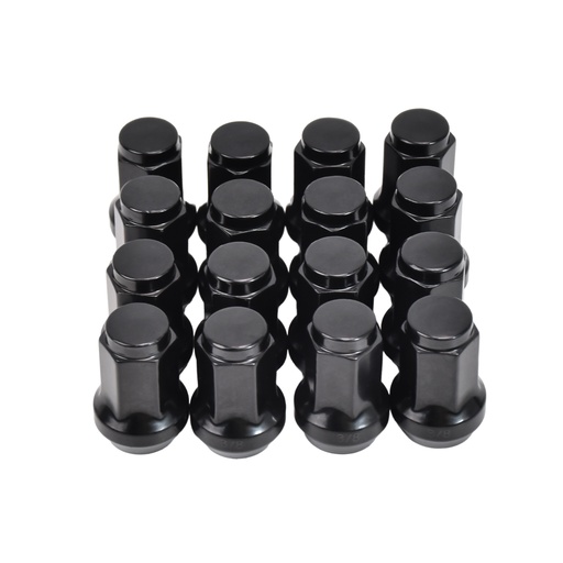 Black 3/8-24 Tapered Lug Nuts For Polaris Ranger 700 RZR 900XP 800 570 16pcs