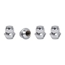 M12x1.5 Chrome Lug Nuts 19mm Hex For Ford Focus Fusion Escape EcoSport 20pcs