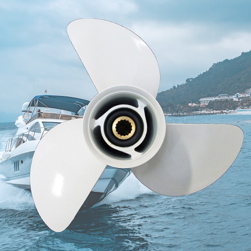 13.5 x 15 Aluminum Outboard Propeller Fit Yamaha Outboard 50-130HP 3 Blade Replace 6E5-45947-00-00