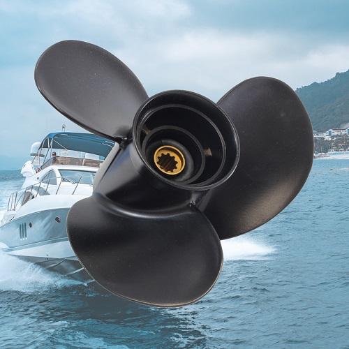 10 3/8 x 13 Aluminum Outboard Propeller Fit Mercury Engines 9.9-25HP 3 Blade Replace 48-19640A40