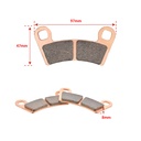 2008-2014 Polaris RZR 800 Front Rear Sintered Brake Pads