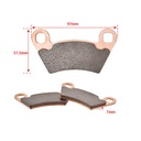 2011-2014 Polaris Ranger 900 XP Front Rear Sintered Brake Pads