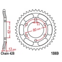 Drive Chain and Sprockets Kit For Yamaha Serow 225 XT225 1992-2007 Gold