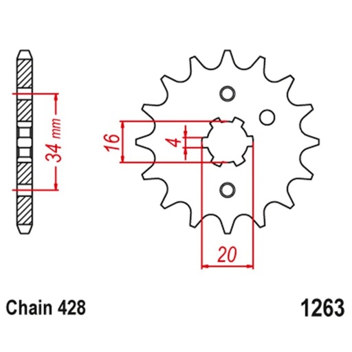 Drive Chain and Sprockets Kit For Yamaha Serow 225 XT225 1992-2007 Gold