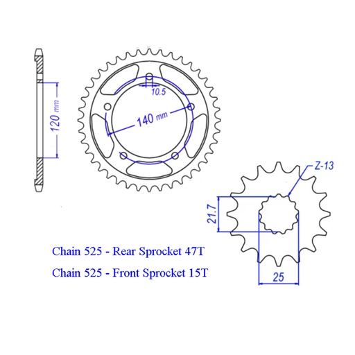 Gold Drive Chain And Sprocket Kit For Suzuki Dl650 V-Strom Xt Abs 2004-2018