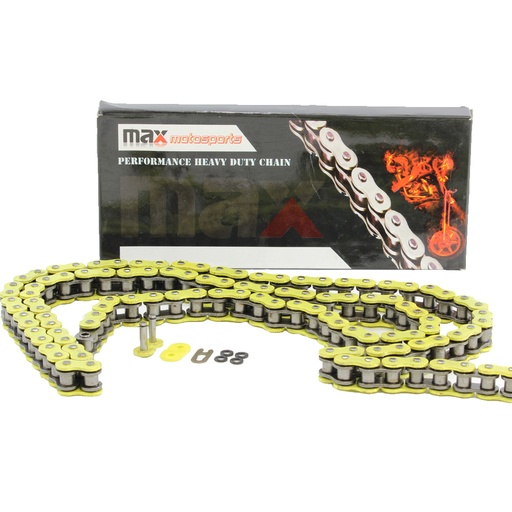 525 O Ring Chain 120 links For 1988-2007 Honda Shadow VLX 600 Yellow