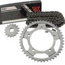 Black O Ring Chain And Sprocket Kit For Suzuki GSXR 600 2001 2002 2003 2004 2005