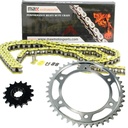 2003 2004 2005 2006 Honda CBR600RR O Ring Chain And Sprockets Set Yellow