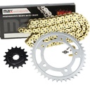 Gold O Ring Chain And Sprocket Kit For Honda Shadow Ace 750 VT750C 1998-2003