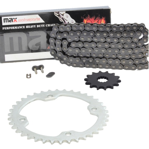 2006-2014 Honda TRX450R TRX450ER Chain And Sprocket Set Black