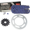 2006-2017 Honda CRF150F Chain And Sprocket Set Blue