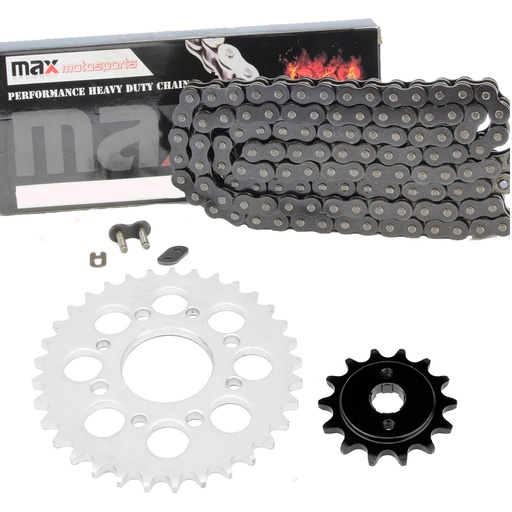 1985-2016 Honda Rebel 250 Chain And Sprocket Kit Black CMX250C