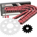 1985-2016 Honda Rebel 250 Chain And Sprocket Kit Red CMX250C