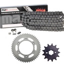 2003-2018 Honda CRF230F Chain And Sprocket Kit Black