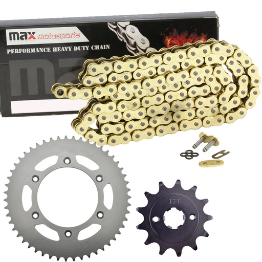 2003-2018 Honda CRF230F Chain And Sprocket Kit Gold