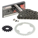 2004-2013 Yamaha Raptor 350 Chain And Sprocket Kit Black