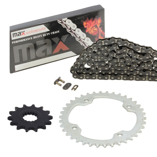 2004-2013 Yamaha Raptor 350 Chain And Sprocket Kit Black