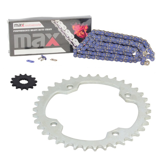 2004-2013 Yamaha Raptor 350 Chain And Sprocket Kit Blue