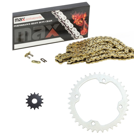 2004-2013 Yamaha YFZ 450 Chain And Sprocket Kit Gold