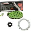 2001-2005 Yamaha Raptor 660 Chain And Sprocket Kit Green YFM660R