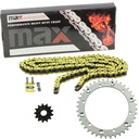 Yellow O Ring Chain And Sprocket Kit For 2001-2005 Yamaha Raptor 660